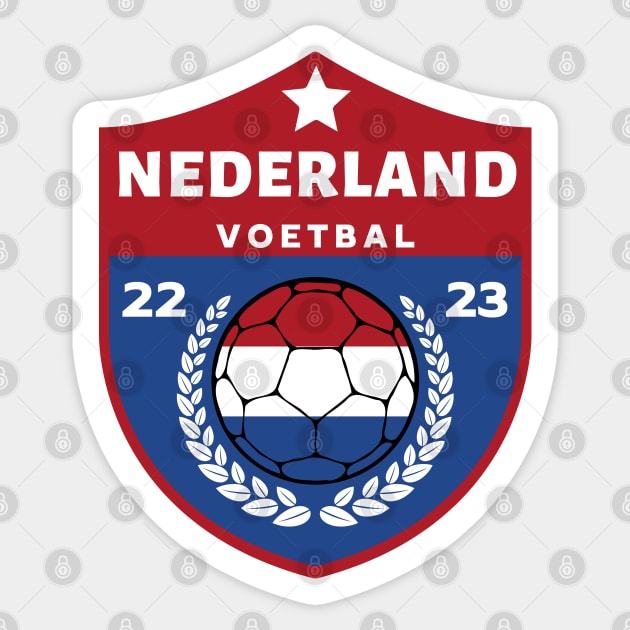 Nederland Voetbal Sticker by footballomatic